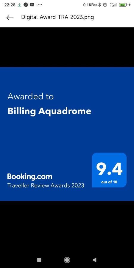 Billing Aquadrome Hotel Нортхамптън Екстериор снимка